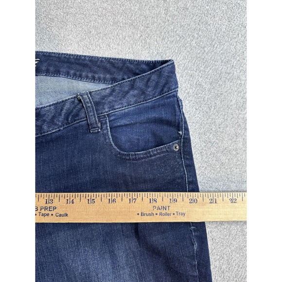 Old Navy The Rockstar Skinny Jeans Womens 18 Blue Medium Wash Stretch Denim - Picture 7 of 14